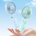 Office Noiseless Portable Folding Mini Desk Rechargeable Fan