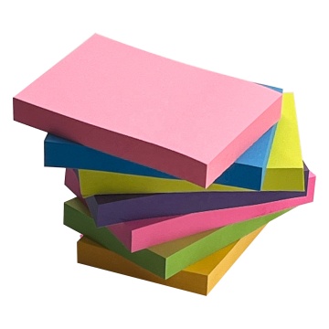 Wholesale 3x2 Inch Rainbow Custom Sticky Notes Memo Pads