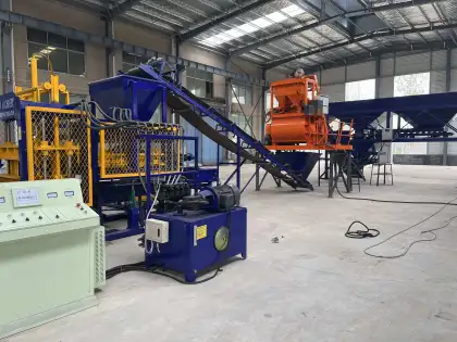 Advanced hollow brick making machine for construction