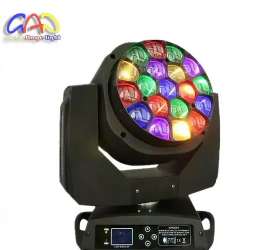 LED 19 X 15W RGBW Beam with Bee Eye Moving Head Light (GA-M1915A)