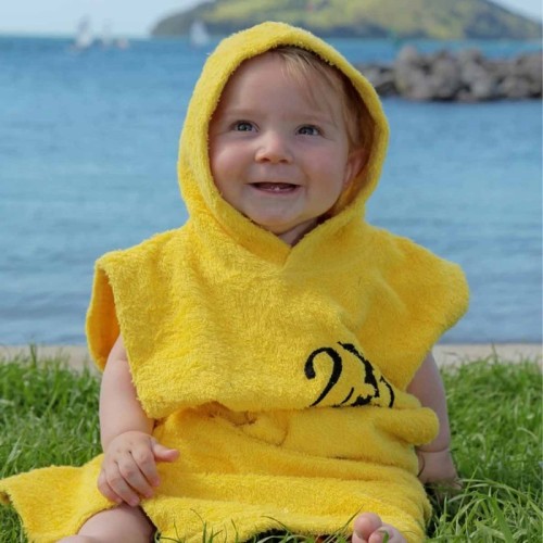 Custom Kids Surf Changing Robe personalized wholesale kids hooded towel robe Factory