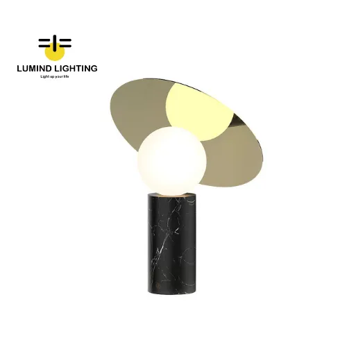 High-End Nordic Marble Table Lamp - Perfect for Bedroom Décor