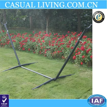 Steel outdoor folding camping metal hammock stand cheap hammock stand cheap