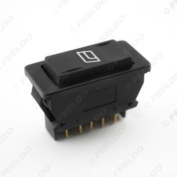 Universal 5-Pin Car Power Window Switch 12V/24V 20A with Illumination Indicator