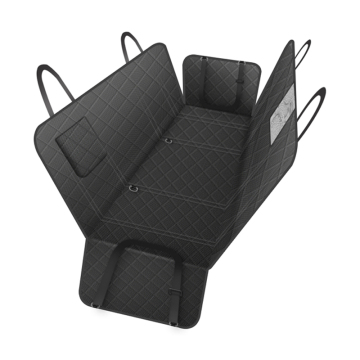 Waterproof Universal Car Seat Cover: Protect Your Rear Back Seat with a Polyester-Padded Hammock Design, Ideal for Pets and Dogs