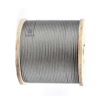 Yüksek Kaliteli AISI 304/304L/316 Paslanmaz Çelik Halat Stoku
