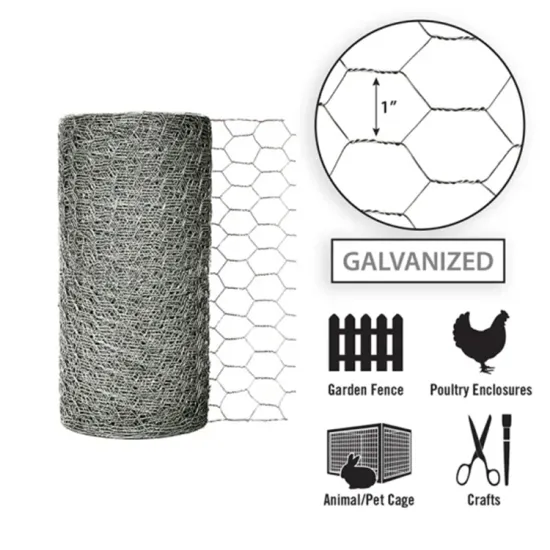 Price of Poultry Netting Hexagonal Wire Mesh in Roll
