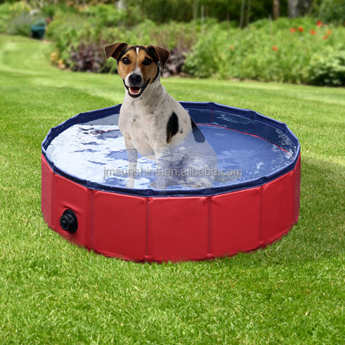 Piscine de chien pliable chiens piscines pour animaux de compagnie