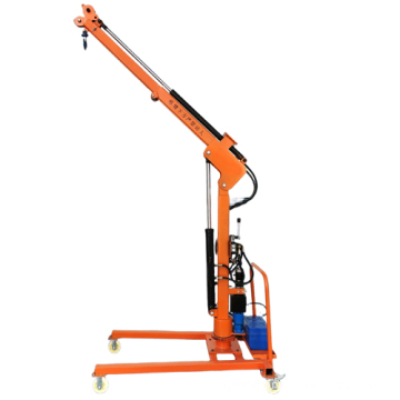 Portable Foldable Electric Hydraulic Shop Floor Crane & Hoist