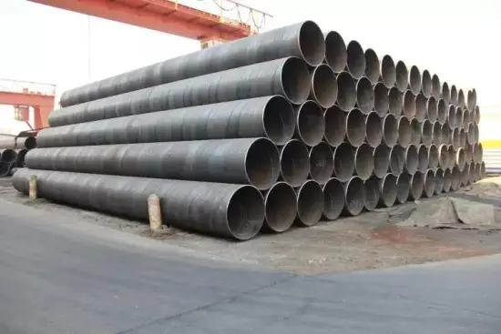 Q295 Gr.A Welded Carbon Spiral Steel Pipe