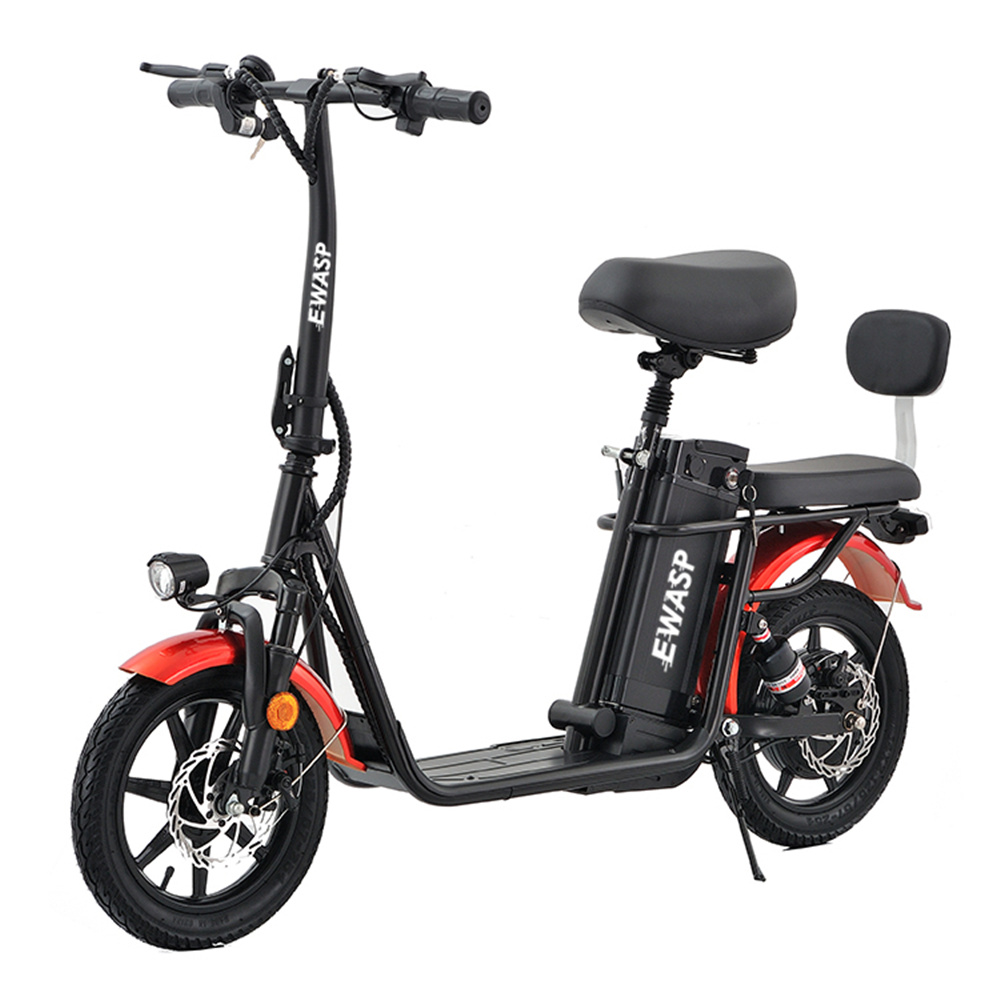 Skuter Elektrik Commuter City 500W dengan tempat duduk