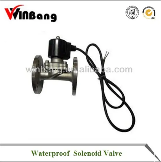 2A Series Flange Connection Waterproof Solenoid Valve