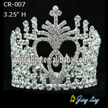 Rhinestone Beauty Queen Crowns en venta