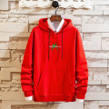 Men's fashion polyester cotton hooded sweatshirt