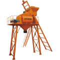 New Stationary Horizontal JS1000 Double Shaft Concrete Mixer