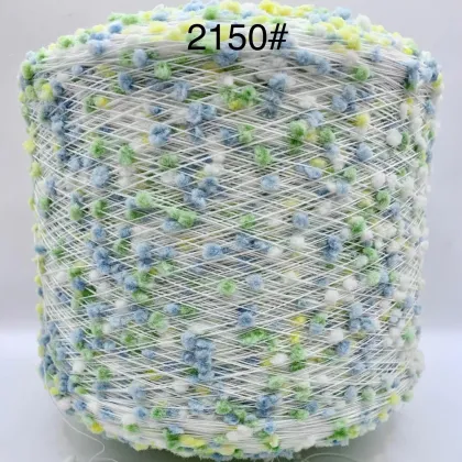 Fashion Colored Candy Yarn: Hand Mix Matching Pom Pom Yarn