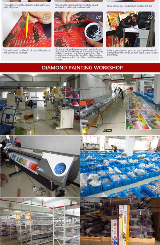 China DIY Diamond Painting - Paintboy - Manufactory - SGS, CE, En71