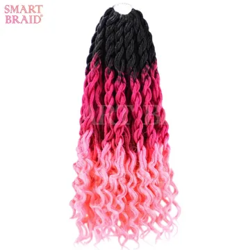 24strands 20" Ombre Color Synthetic Braiding Hair Extention Crochet Braids Hair Synthetic Faux Locs Crochet Braids Hair Dreadloc