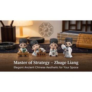 Figurine della versione Zhuge Liang Q