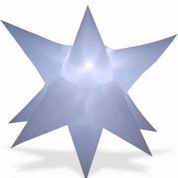Party Decoration Star with RGB Light, Customized Sizes are Accepted, Suitable for Indoors/Outdoors