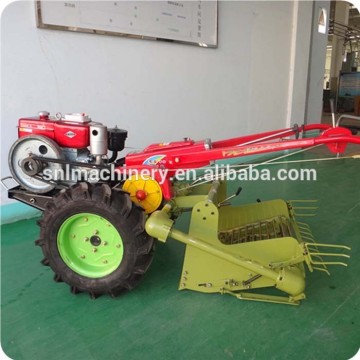 Hot sale farm machinery mini walking tractor potato harvester
