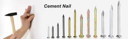 Masonry Nail Hardware 50mm Carbon Steel Wall Nail