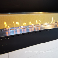 70 Inch Intelligent Wall Mount Bioethanol Fireplace with Remote Control and Wi-Fi Connectivity