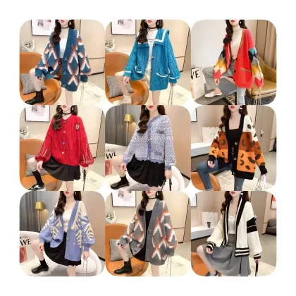 European and American Women's Cashmere Sweaters: Crew Neck, Cardigan, Turtleneck, V-Neck