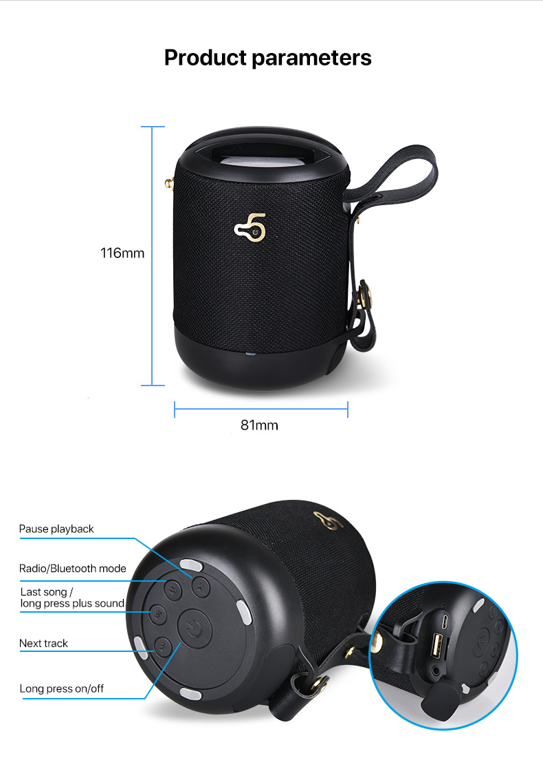 Bd05 Bluetooth Wireless Speaker 11 Jpg