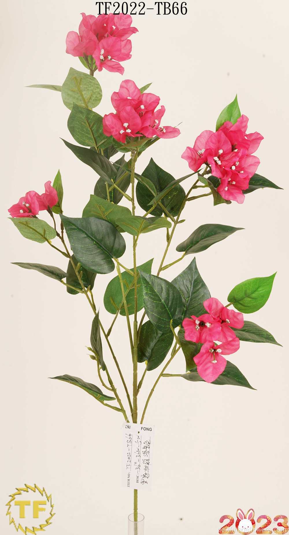 Künstlerische Bougainvillea für die Bürodekoration