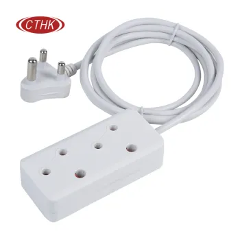 Power Extension Cords in South Africa: 2 Outlets, Plug & Socket Cable Lengths (2m-20m)