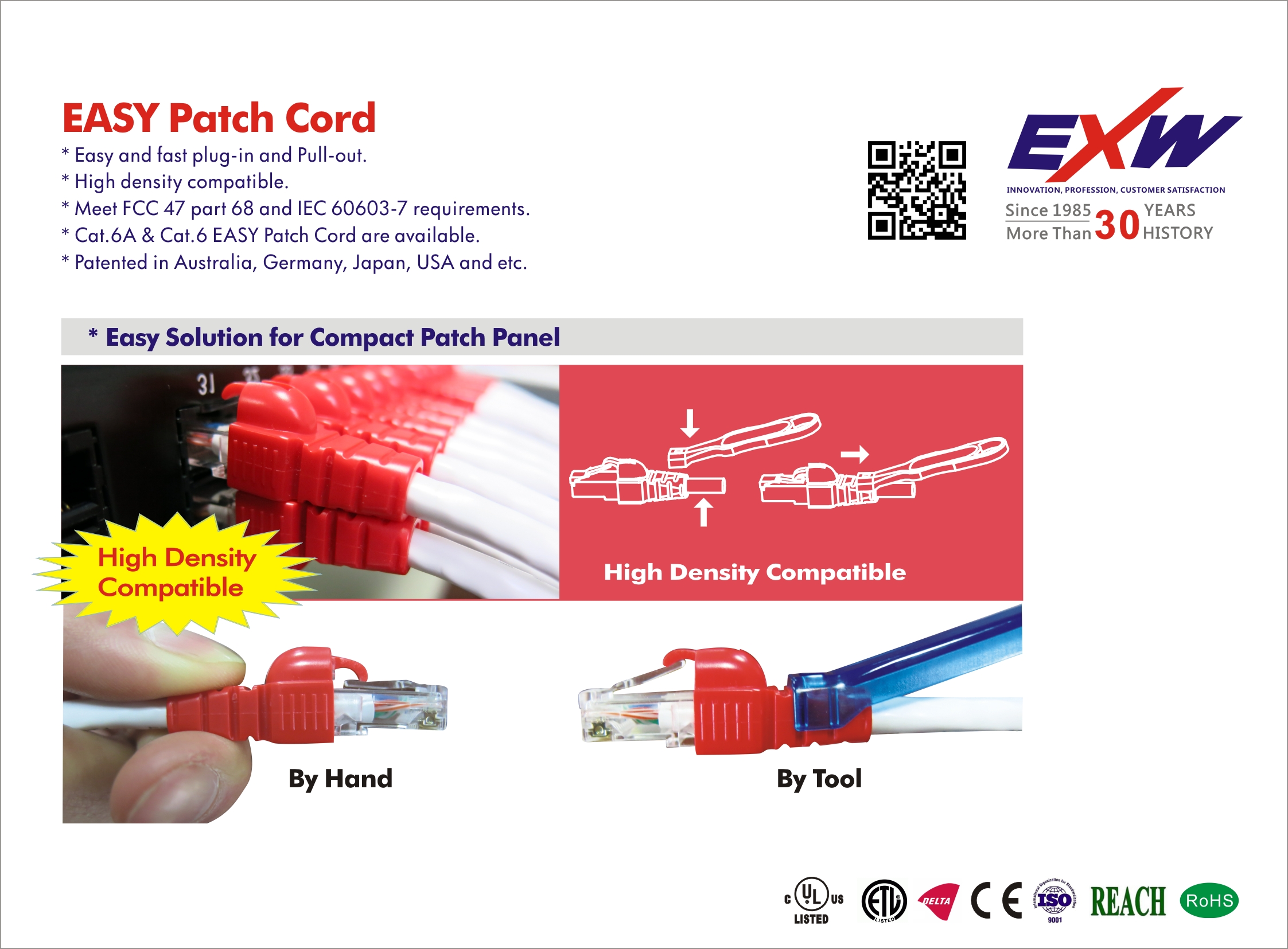 Easy Modular Patch Cord