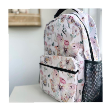 Custom Low MOQ Water-Resistant Cartoon Print Backpacks for School and Travel