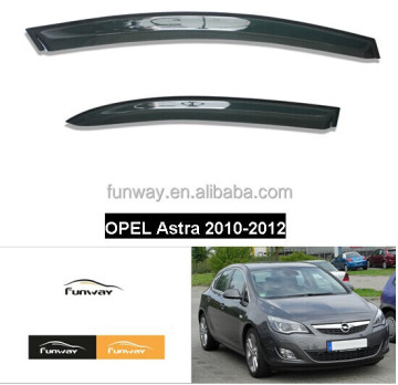 CAR DOOR VISOR HOOD DEFLECTOR FOR OPEL Astra J 2009