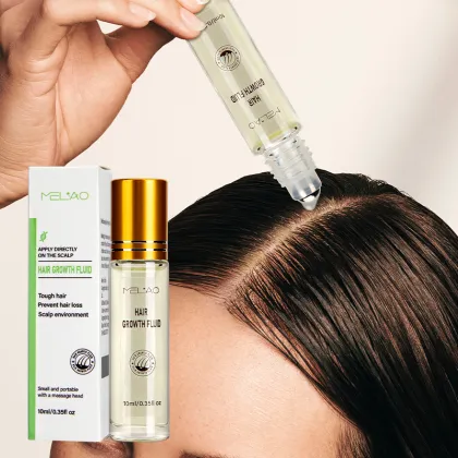 Hair Growth Fluid With Massage Scalp Massager