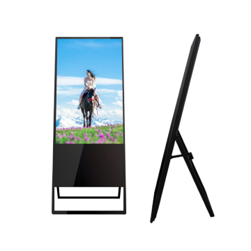 Portable advertentiescherm - 32 tot 65 inch draagbare publiciteitsdisplay
