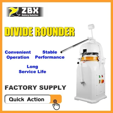 Electric Dividing Rolling Divider and Rounder Round Dough Balls Making Machine