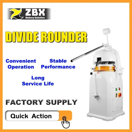 Electric Dividing Rolling Divider and Rounder Round Dough Balls Making Machine