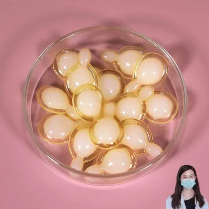 Amazon Best Selling Custom LOGO Vitamin E Vitamin C Facial Capsule Breast Increasing Capsules For Spa Use