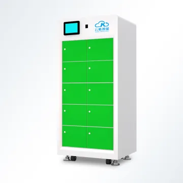 Eco-Friendly Entrance: 10 Slots Battery Swapping Station