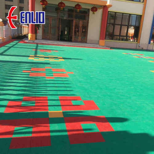 kindergarten floor children playground field tile