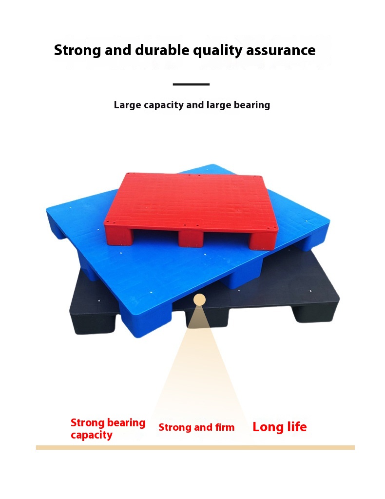 Multicolor Single-Sided Plastic Tray for Stacking Flat Floor Board Grid Pallet for Supermarket Cargo & Storage Equipment