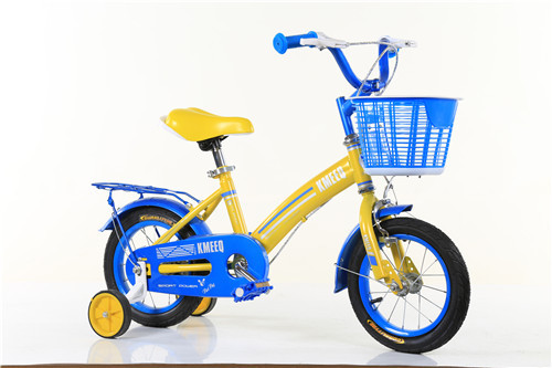 Mode kinderfiets met trainingswielen