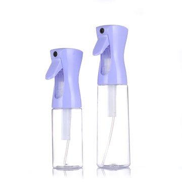 OEM empty plastic pet 200ml 300ml 500ml hair salon continuos fine mist spray bottles