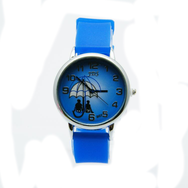 silicone kid slap japan movement watches