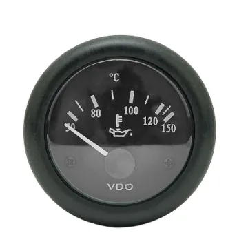 12V/24V Diesel Generator VDO Oil Temperature Gauge for Genset Meter Parts