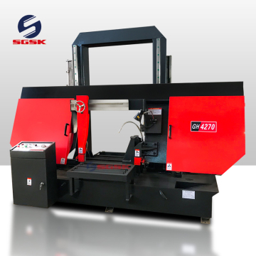 GH42100 GH42120 Machine de scie à bande hydraulique pour la coupe métallique