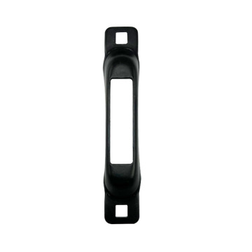 Top-Rated Heavy Duty Logistic Cargo E-Track Accessories and Base Components for Van Truck Bodies - Black E-Track Single Strap Anchors
