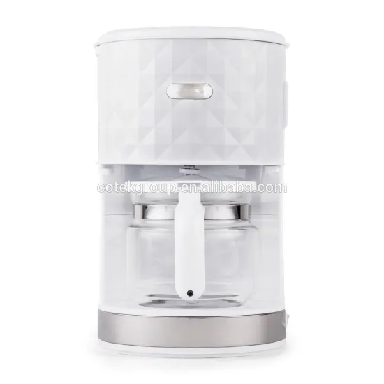 2015 hot small domestic appliances drip coffee maker 1000watts 12cups white appliances