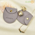 Eleganter Ultra-Fine-Velvet-Schmucktasche mit Schnappschuss